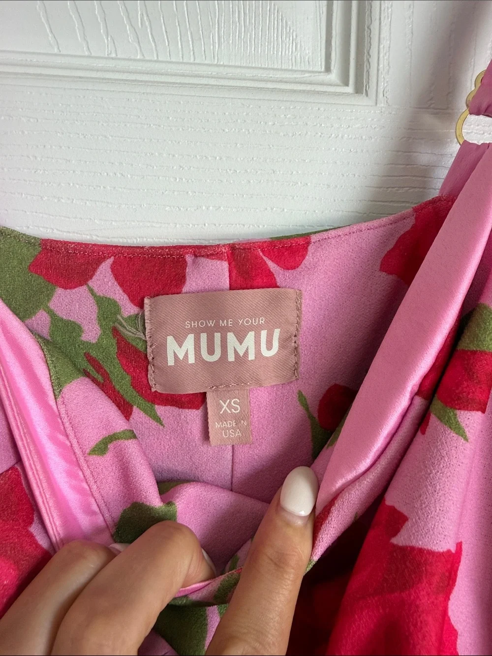 Show me your Mumu Tiffany Skort Dress in Heart Throb - Picture 3 of 4